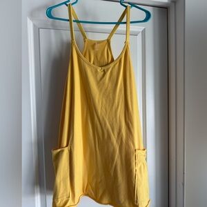 Anthropologie Mustard Sleeveless Top